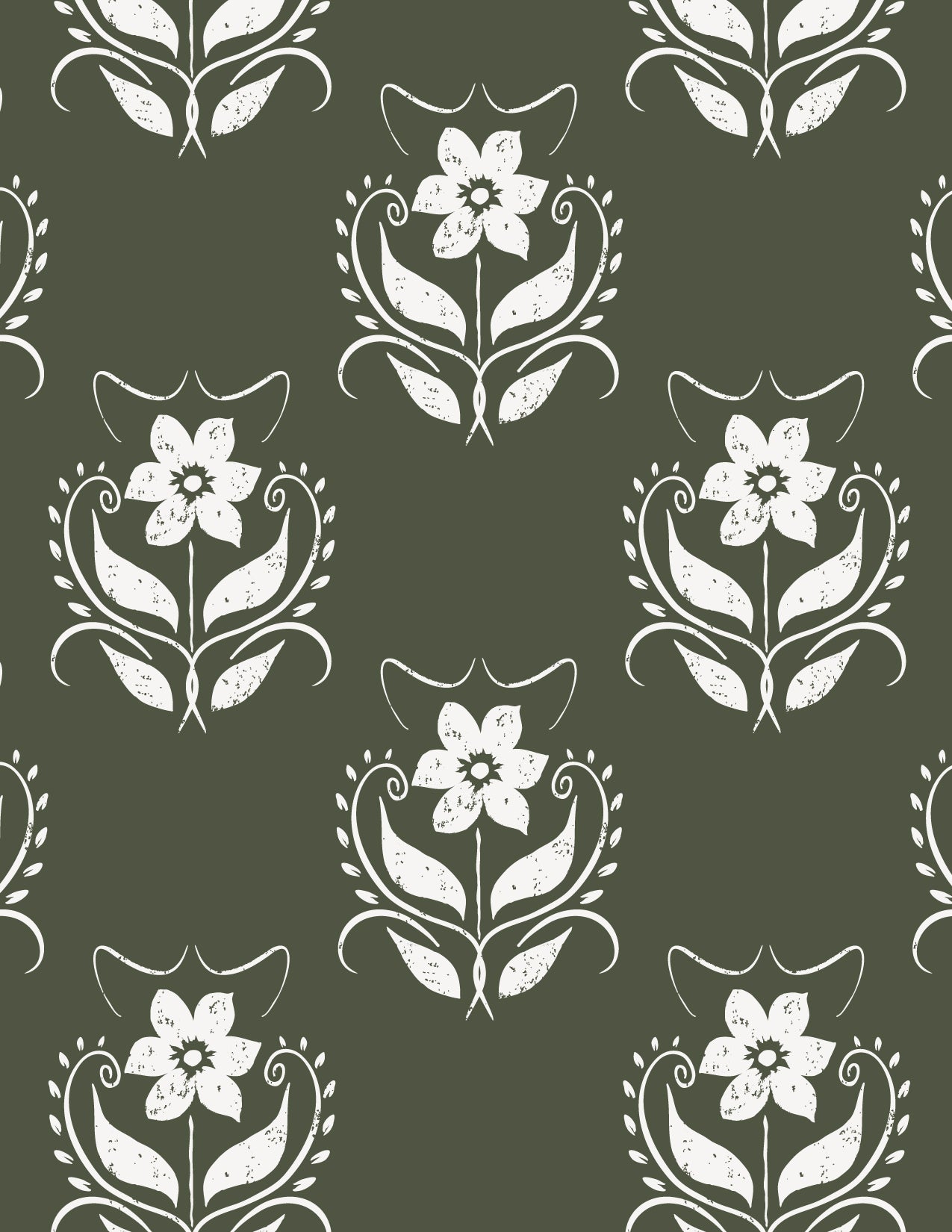 Backroads Flora - Green