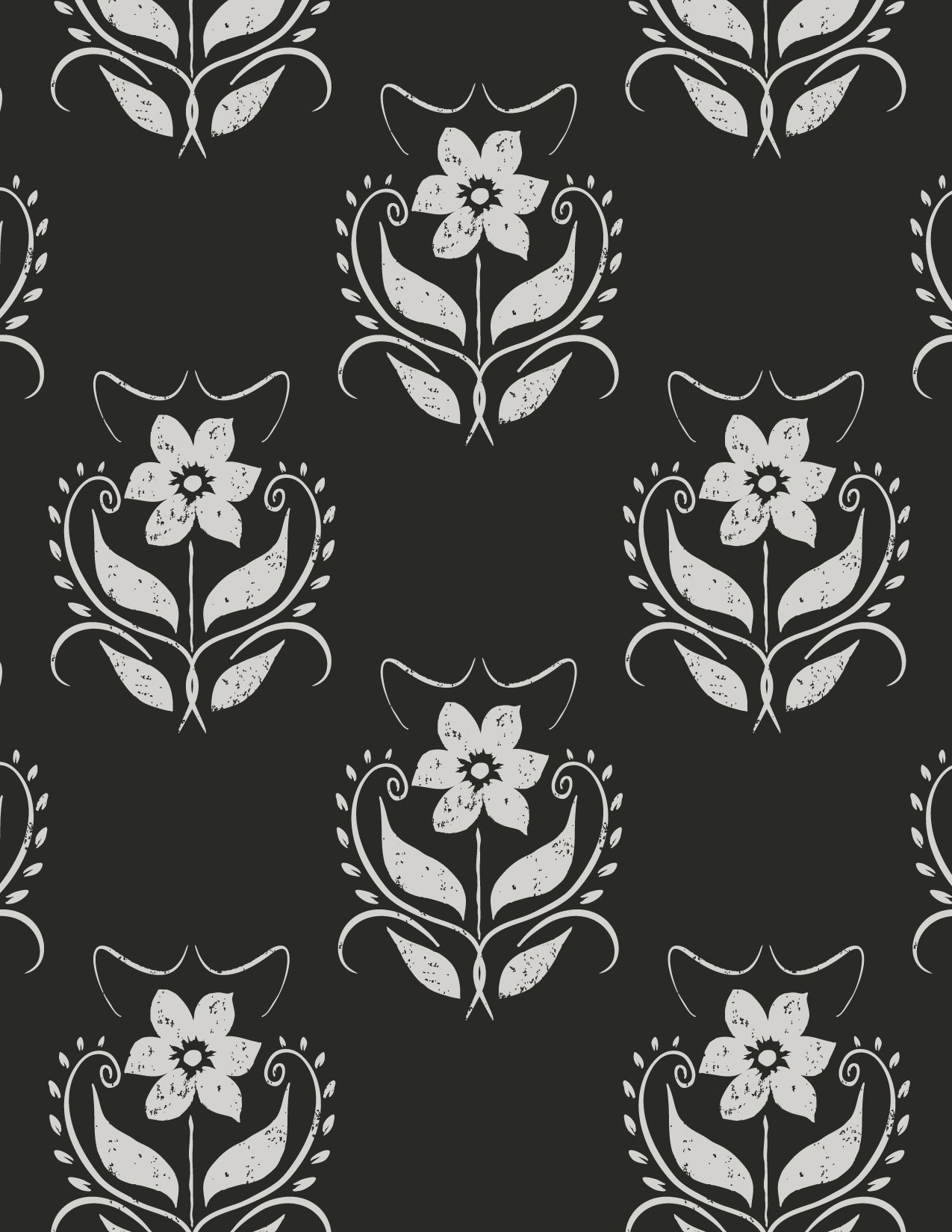 Backroads Flora - Black