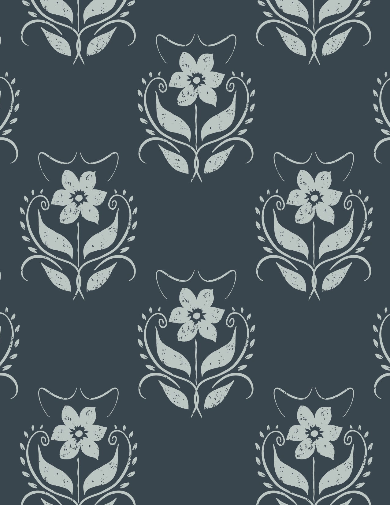 Backroads Flora - Blue