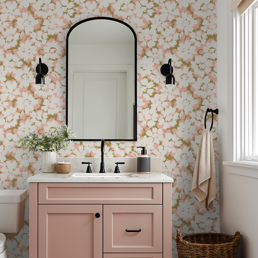 Backroads Blossom Floral  Pink