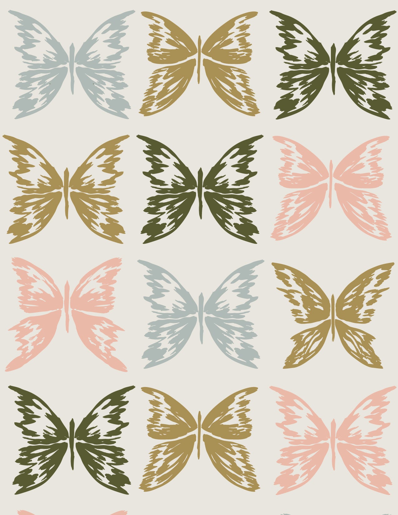 Butterfly Hollow Pink