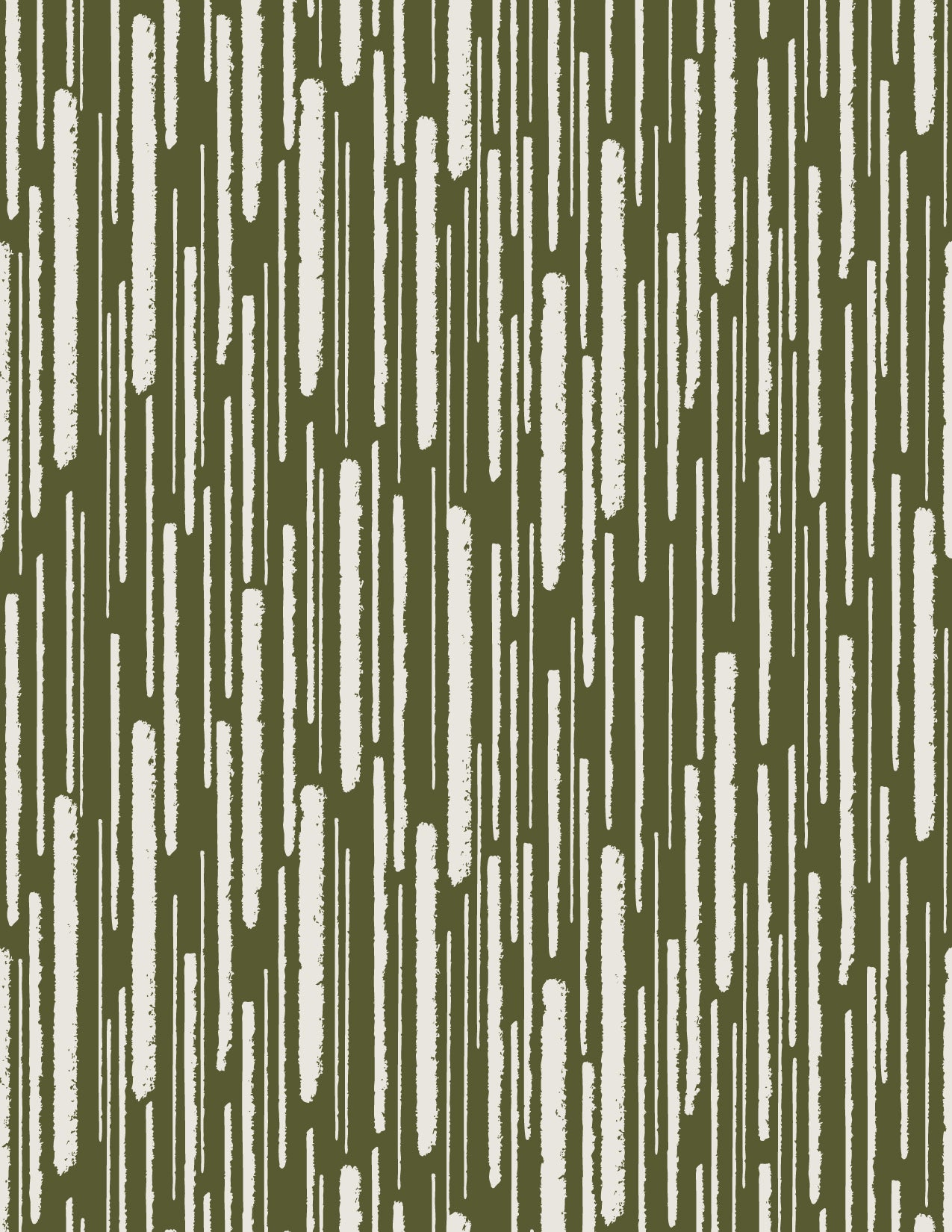 Earthy Brush Stroke Stripes Green